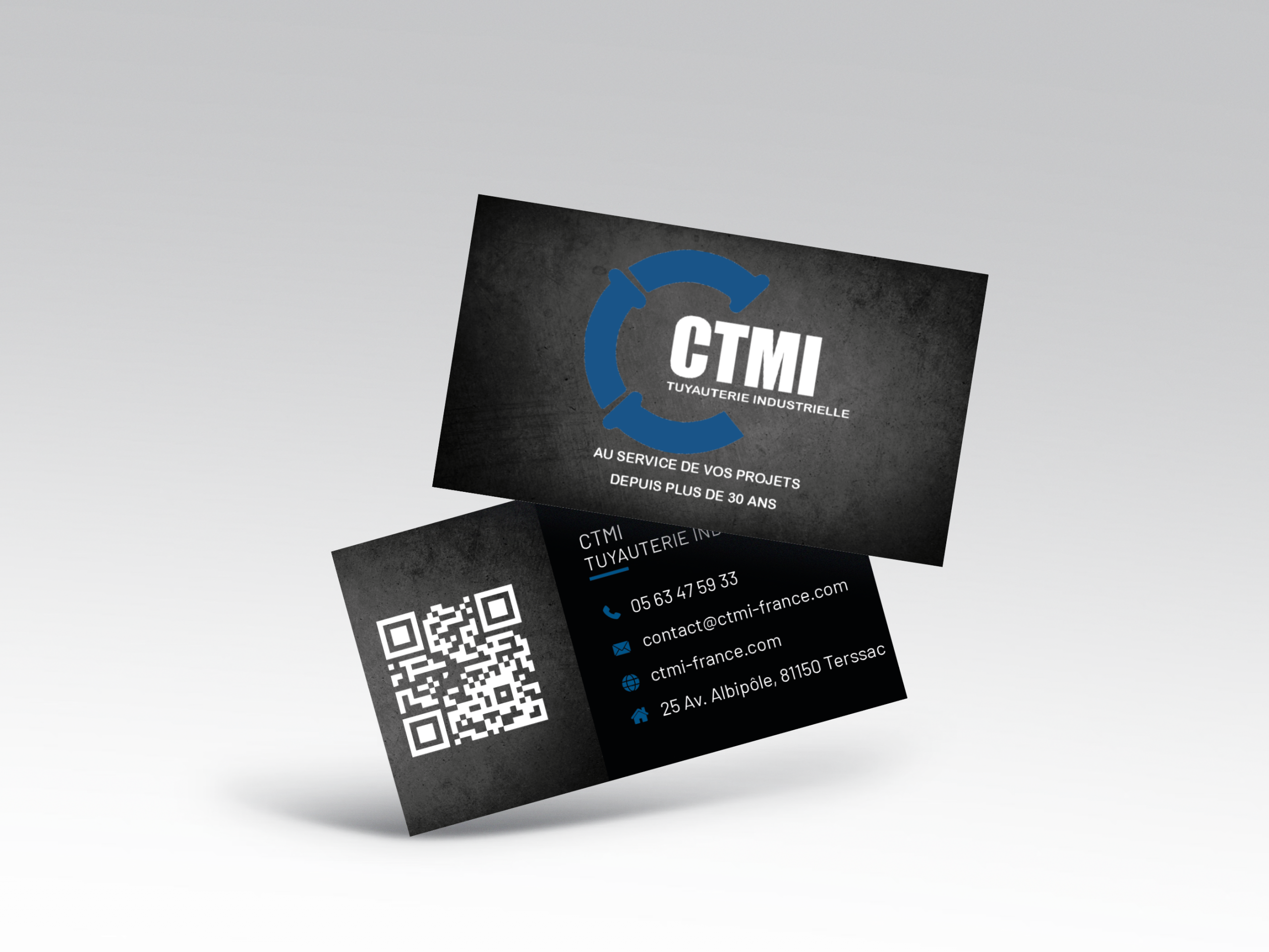 Cartes de visites Ctmi tuyauterie industrielle à Terssac